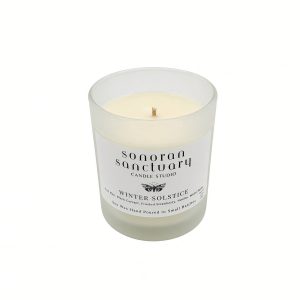 Winter Solstice Tumbler Candle